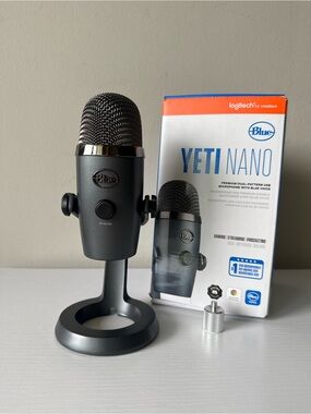 Blue Yeti Nano USB Microphone in Matte Gunmetal